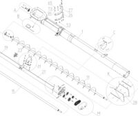 10.01.55.170Б-01/10.01.48.604 Вал выгрузного шнека